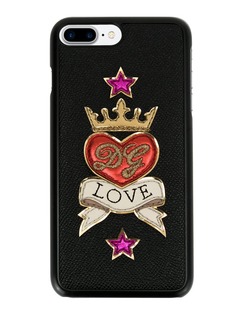 Dolce & Gabbana чехол для iPhone 7/8 Plus с нашивками