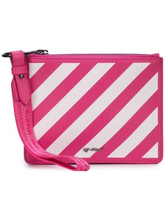 Off-White клатч Diag Double