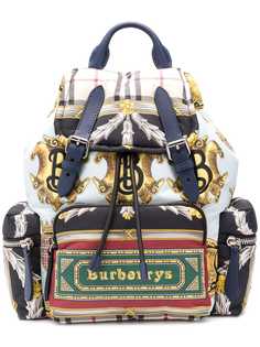 Burberry рюкзак с архивным принтом логотипа