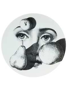 Fornasetti тарелка с принтом