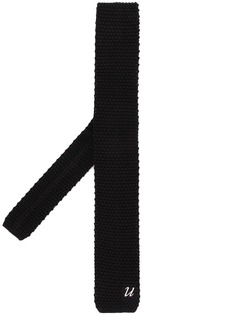 UNDERCOVER галстук тканого дизайна с логотипом