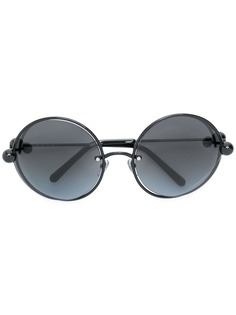Marni Eyewear круглые солнцезащитные очки