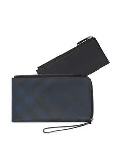 Burberry дорожный кошелек в клетку London Check