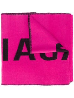 Balenciaga длинный шарф с логотипом