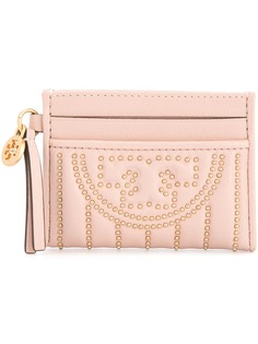 Tory Burch визитница с заклепками