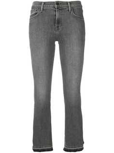 J Brand укороченные джинсы Selena средней посадки
