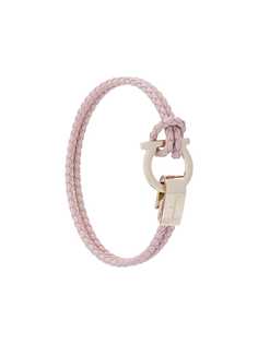 Salvatore Ferragamo плетеный браслет Gancio