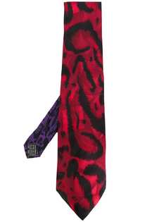 Versace Pre-Owned галстук с абстрактным принтом