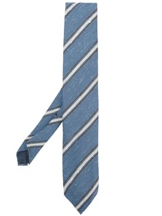 Lardini галстук в классическую полоску