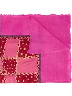 Avant Toi шарф с цепочным принтом