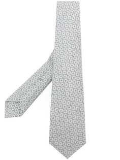Kiton галстук с геометрическим узором