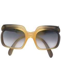 Christian Dior большией солнцезащитные очки деграде pre-owned