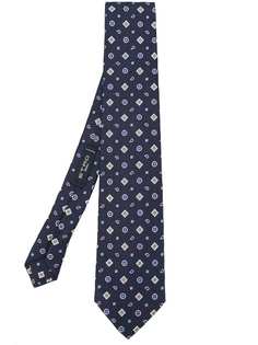 Etro галстук с геометрическим узором