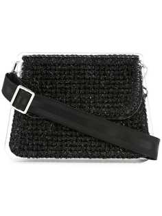 0711 Monaco large woven clutch