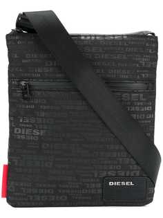 Diesel сумка на плечо с принтом-логотипом