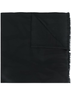 Saint Laurent шарф с бахромой