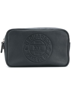 Dsquared2 косметичка с тисненым логотипом
