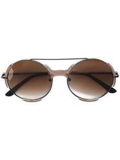 Orlebar Brown солнцезащитные очки в круглой оправе
