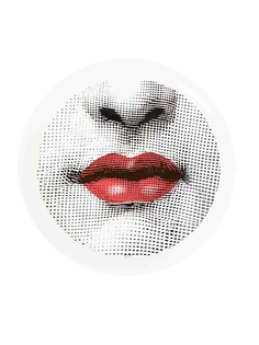 Fornasetti тарелка с принтом губ