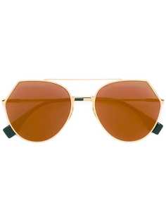 Fendi Eyewear солнцезащитные очки Eyeline