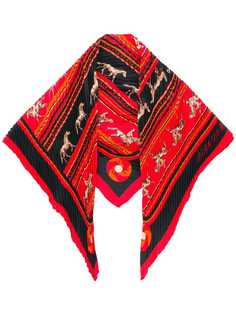 Hermès Pre-Owned плиссированный платок