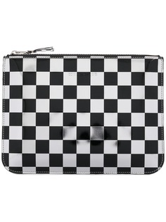 Comme Des Garçons Wallet клетчатый клатч