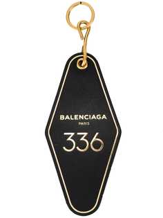 Balenciaga брелок для ключей в виде ярлыка отельного номера