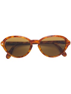 Giorgio Armani Pre-Owned овальные солнцезащитные очки