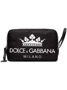 Dolce & Gabbana косметичка с логотипом