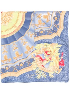 Céline Pre-Owned платок с принтом