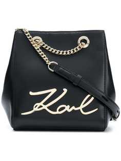 Karl Lagerfeld сумка-ведро K/Signature