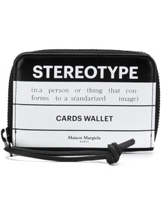Maison Margiela маленький кошелек с принтом Stereotype