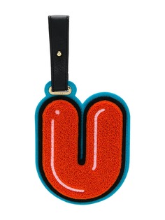 Chaos Letter U luggage tag