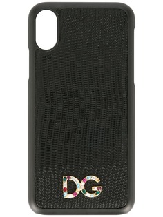 Dolce & Gabbana чехол для iPhone X с логотипом