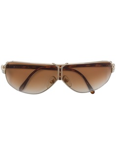 Christian Dior овальные солнцезащитные очки