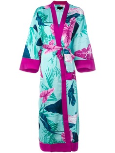 Iil7 кардиган-кимоно с рисунком и поясом