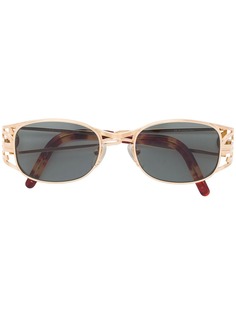 Jean Paul Gaultier Pre-Owned овальные солнцезащитные очки