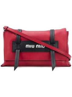 Miu Miu сумка через плечо с логотипом