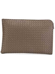 Bottega Veneta клатч с плетением Intrecciato