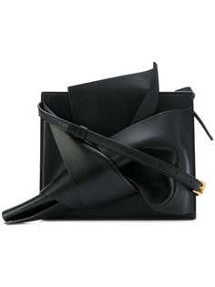 Nº21 abstract bow cross-body bag