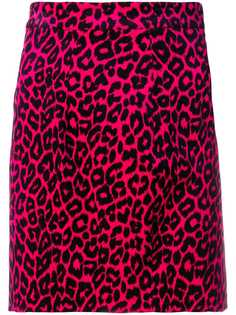 Dsquared2 юбка с леопардовым принтом