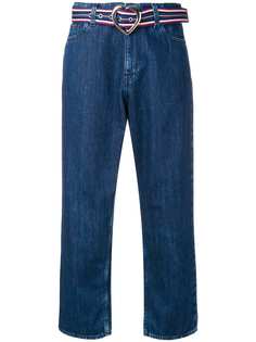 Love Moschino укороченные джинсы прямого кроя