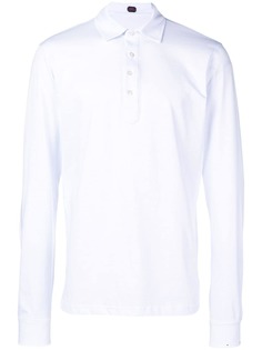MP Massimo Piombo рубашка-поло с длинными рукавами
