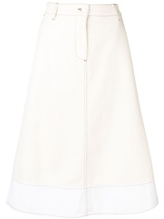 Marni юбка прямого кроя с завышенной талией