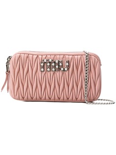 Miu Miu стеганая сумка на плечо