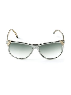 Versace Pre-Owned квадратные солнцезащитные очки