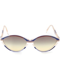 Balenciaga Pre-Owned солнцезащитные очки в полоску