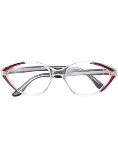 Yves Saint Laurent Pre-Owned очки в прозрачной оправе