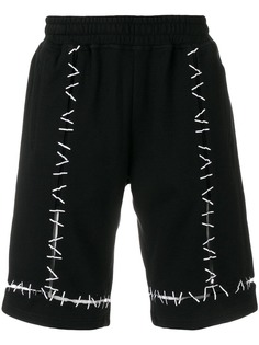 KTZ спортивные брюки с вышивкой Pin