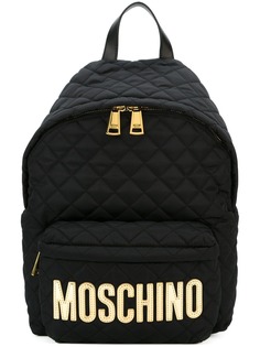 Moschino стеганый рюкзак